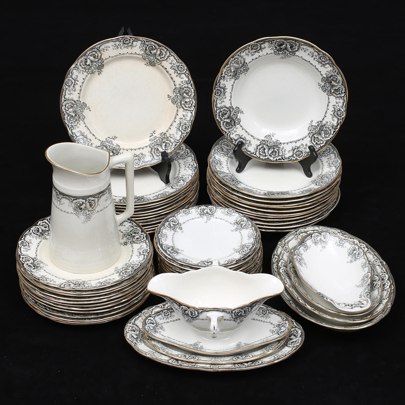 MATSERVIS, 56 delar, "Greta", Rörstrand.