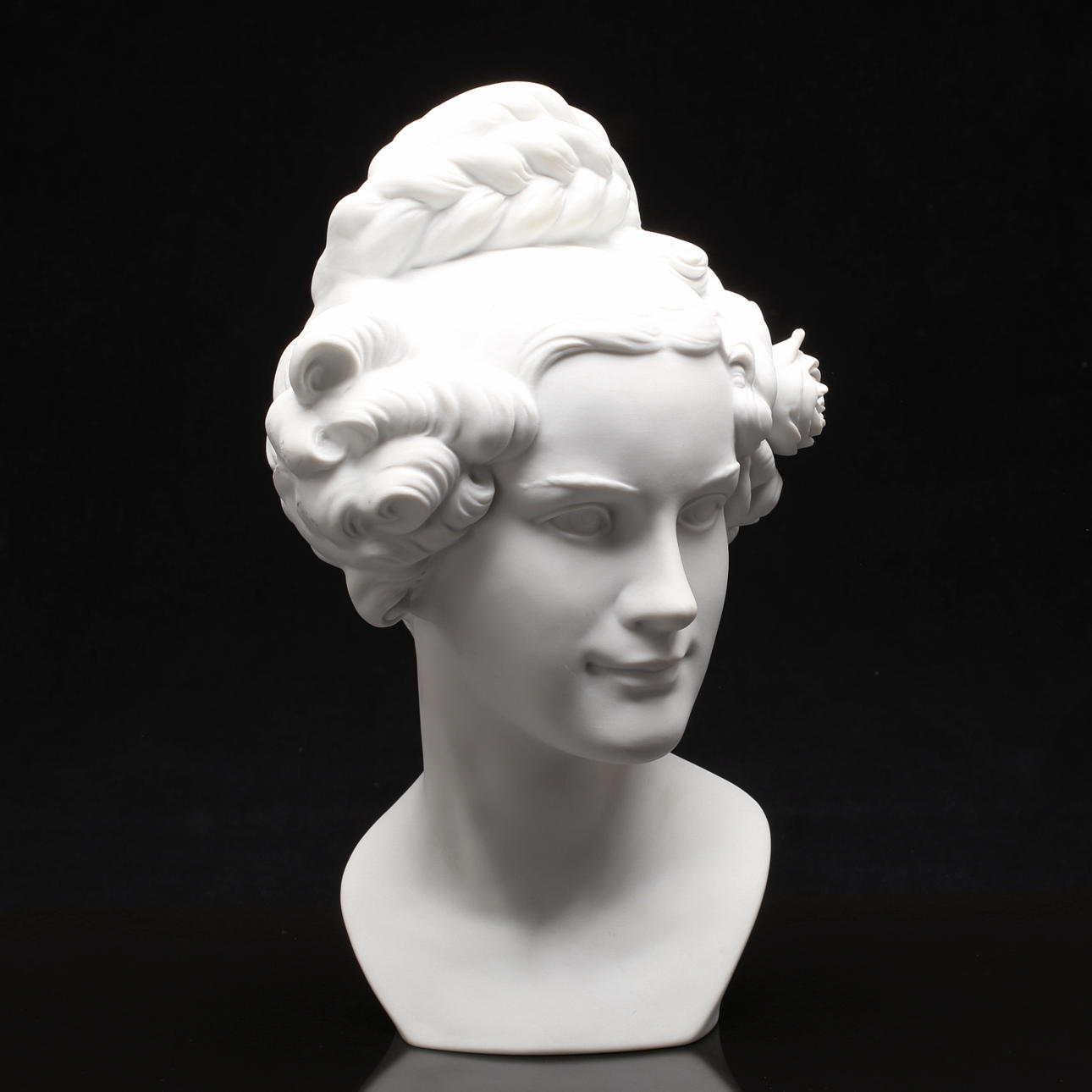 FIGURINE, porcelain, bust, Goebel, Germany.