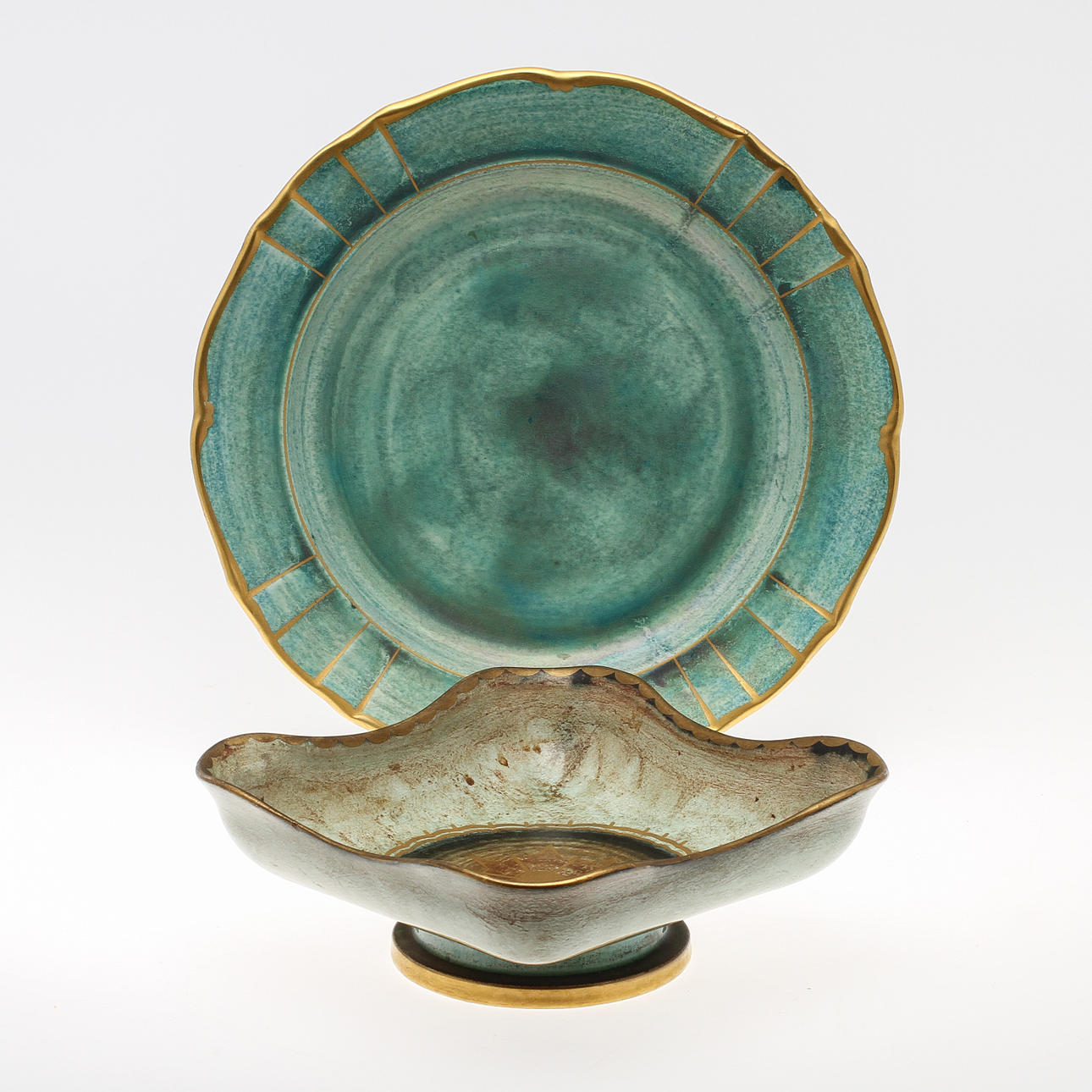 FAT samt SKÅL, keramik, Josef Ekberg, Gustavsberg.