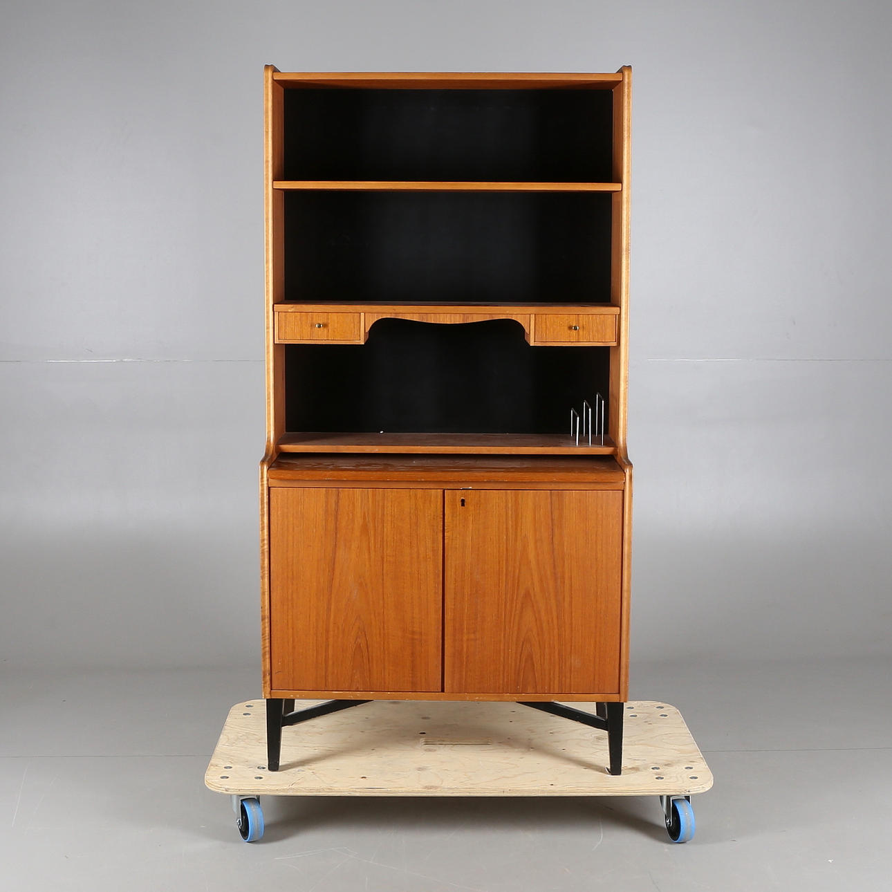 BOKHYLLA, teak, 1900-talets mitt.