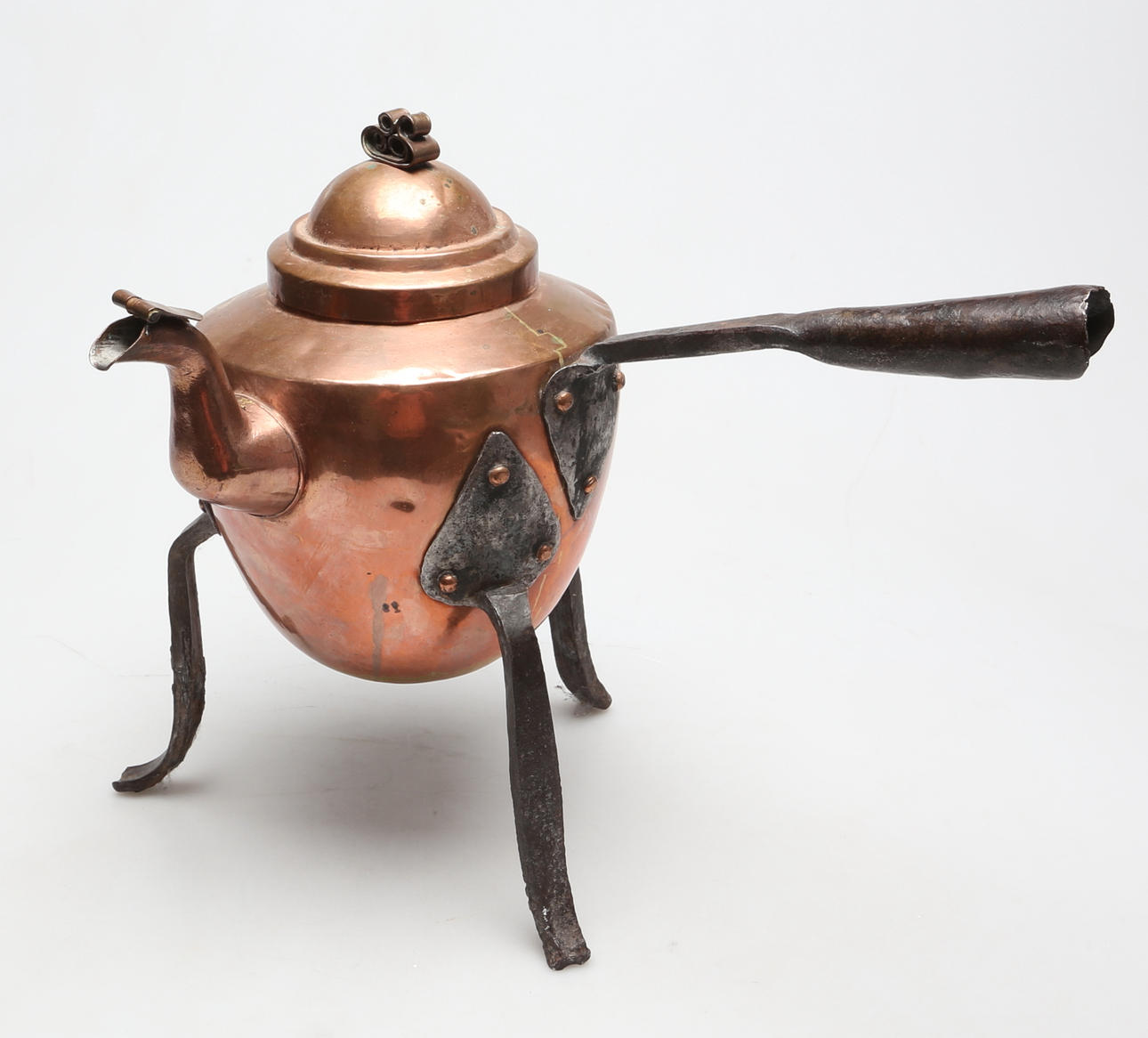COPPER POT, 18/1900s.
