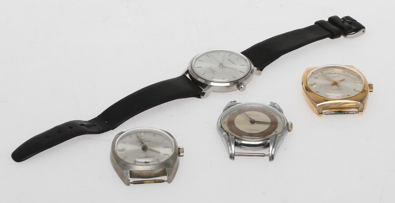 ARMBANDSUR 4 st, bland annat Seiko.