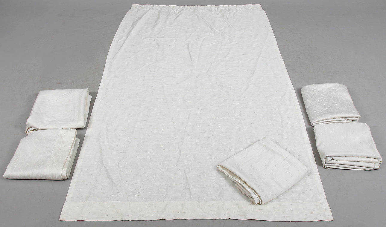 GARDINER, 6 st längder, råsiden, 1900-tal.