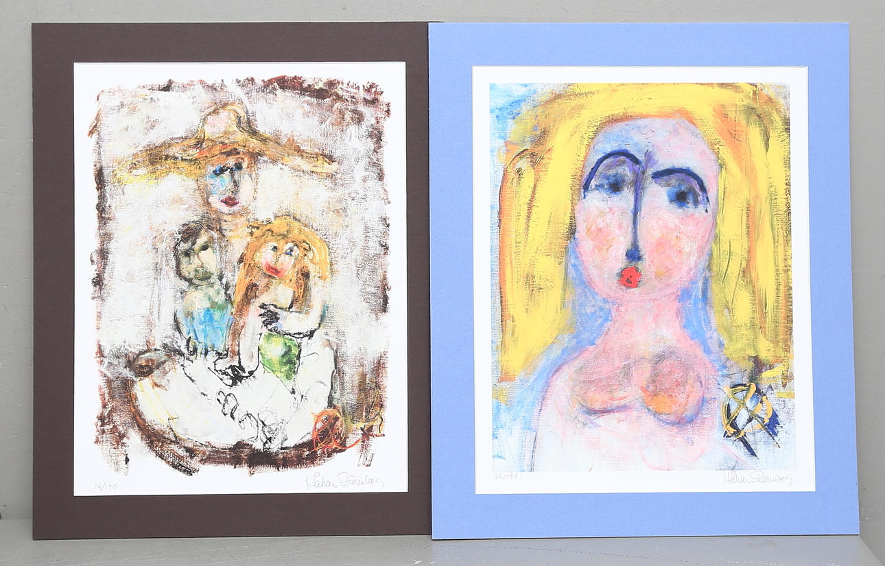 HÅKAN STRÖMBERG. Giclée print, 3 pcs, signed and numbered.