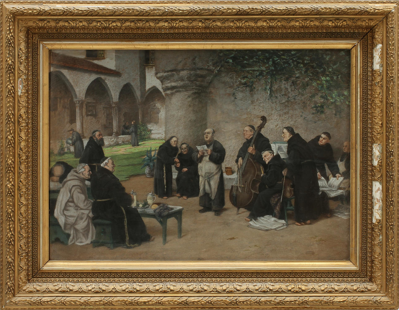 OKÄND KONSTNÄR. Pastell.