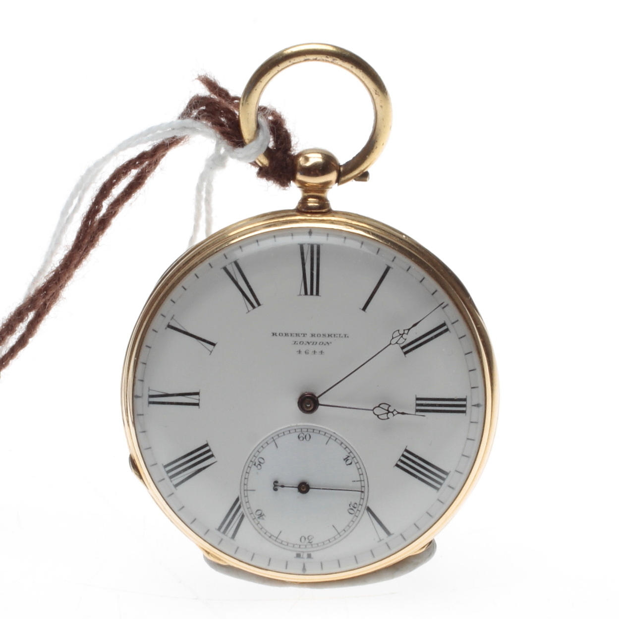 TASCHENUHR, 18k, Robert Roskell, London, 4644.