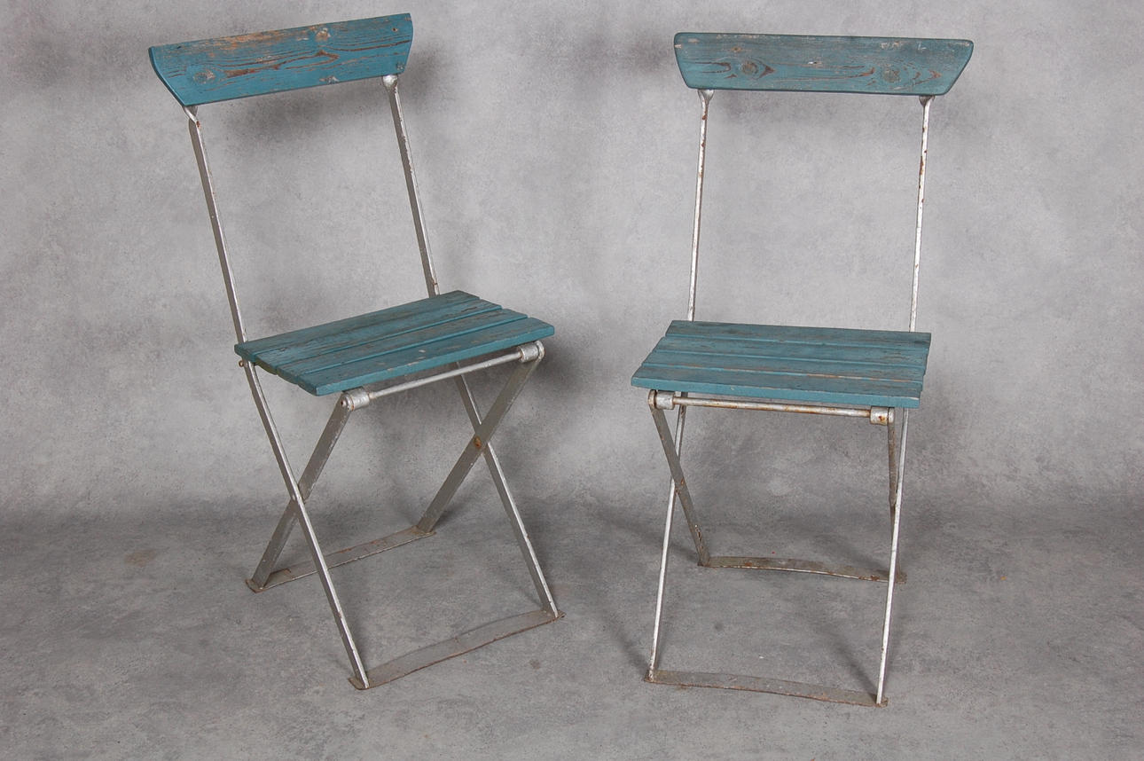 CAFÉSTOLAR, 1 par, 1900-talets första hälft.