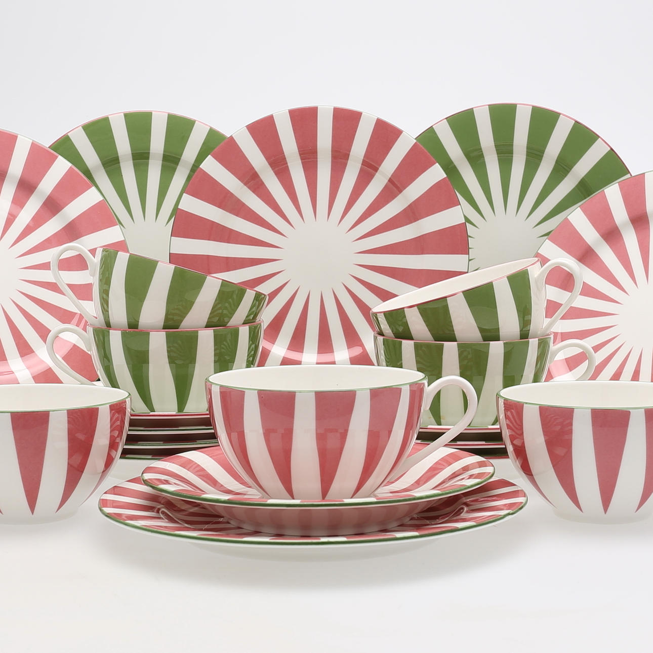 TESERVIS, 24 delar, porslin, "Plus", Rörstrand.