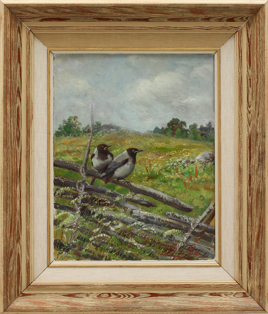 INGE TÖRNER. Olja på duk, signerad och daterad 56.