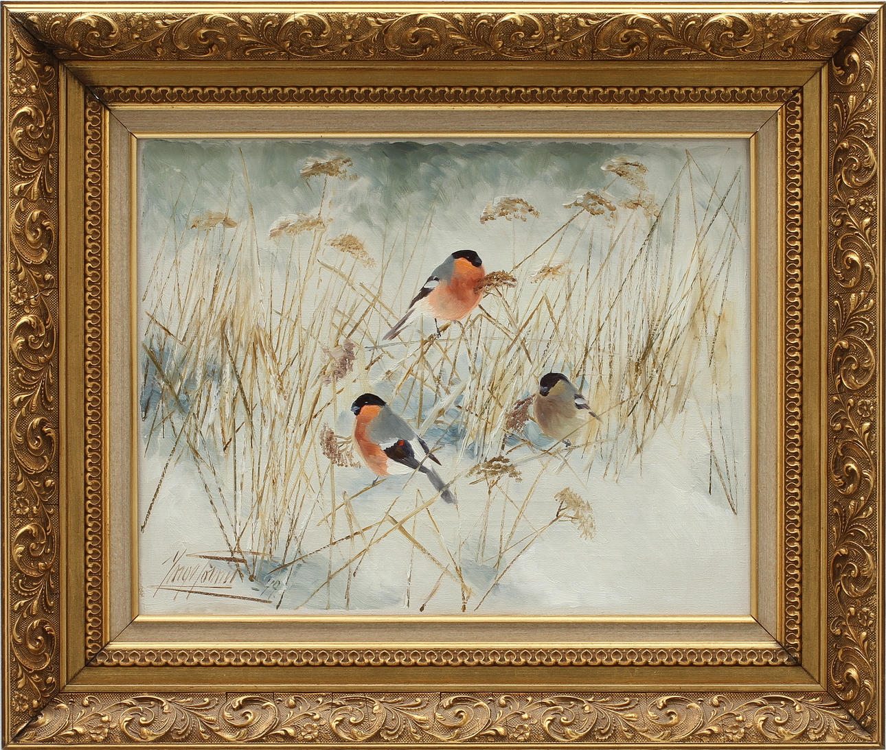 INGE TÖRNER. Olja på duk, signerad och daterad 79.