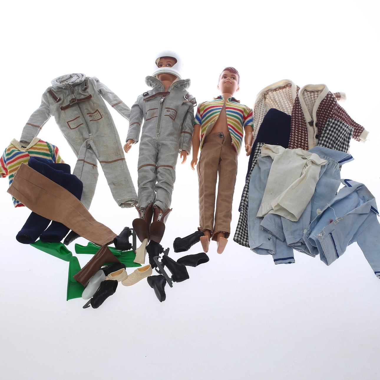 MUÑECAS 2 piezas, "Allan", Mattel, 1900.