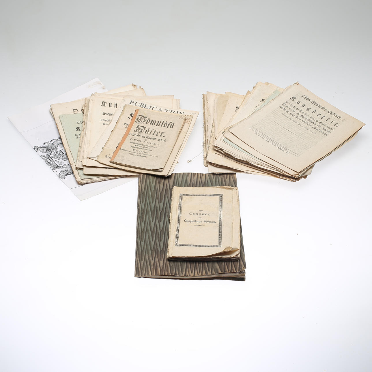 REVISTAS, siglo XVIII/XIX.