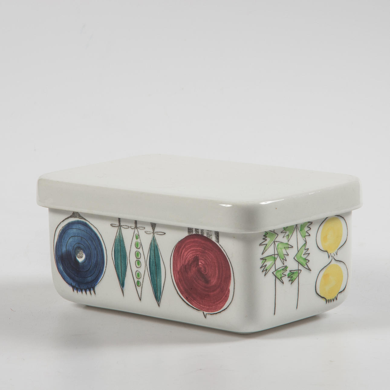 SMÖRASK, porslin, "Picknick", Marianne Westman, Rörstrand.