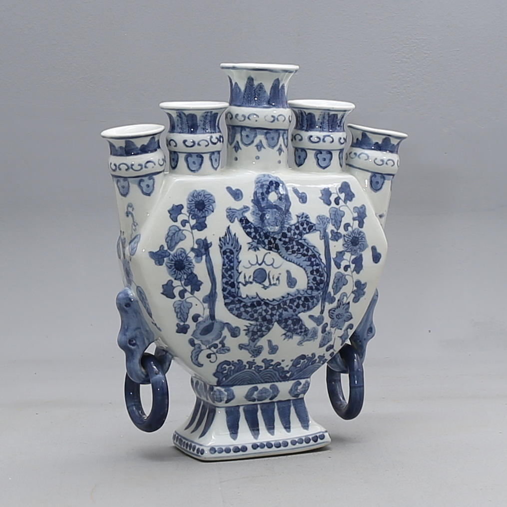 VAS, Five-armed, China, 1900s.