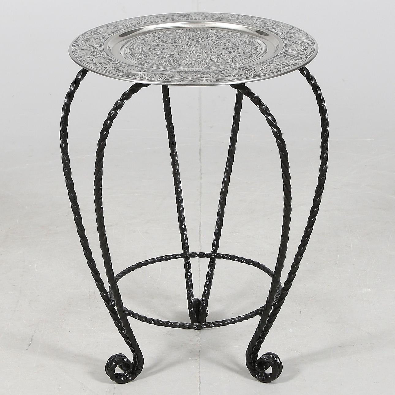KURT JONSSON. Table, forged, signed, Sundsvall. 2000s.