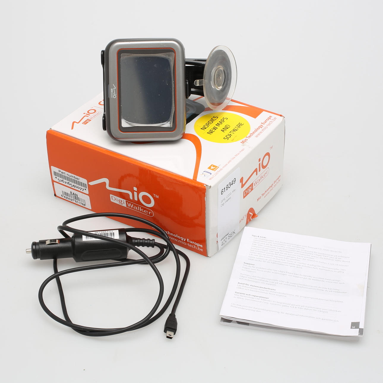 GPS, C220, Mio Digi Walker.