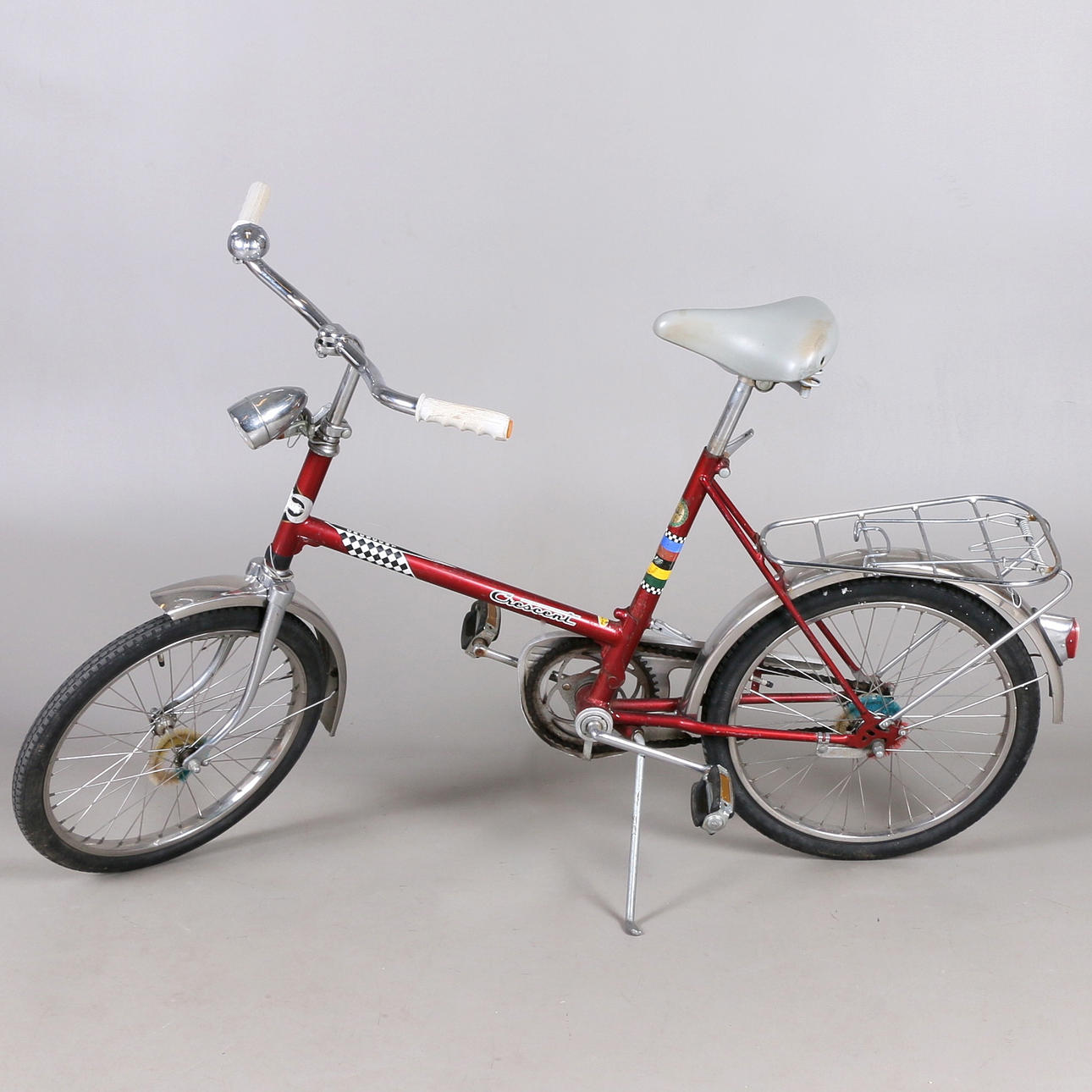 MINICYKEL, hopfällbar, Crescent, 1900-tal.