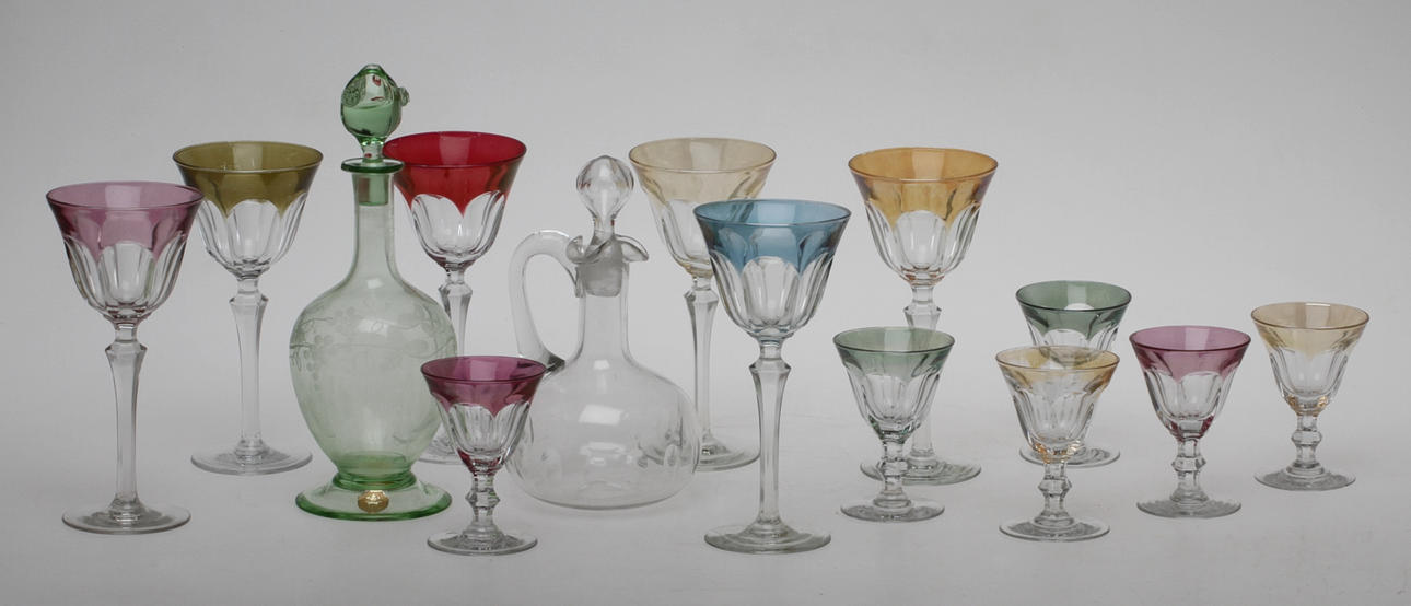 PARTI GLAS, 14 delar, 1900-tal.