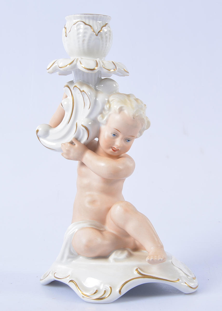 LJUSSTAKE, porslin, Schaubach, Germany.