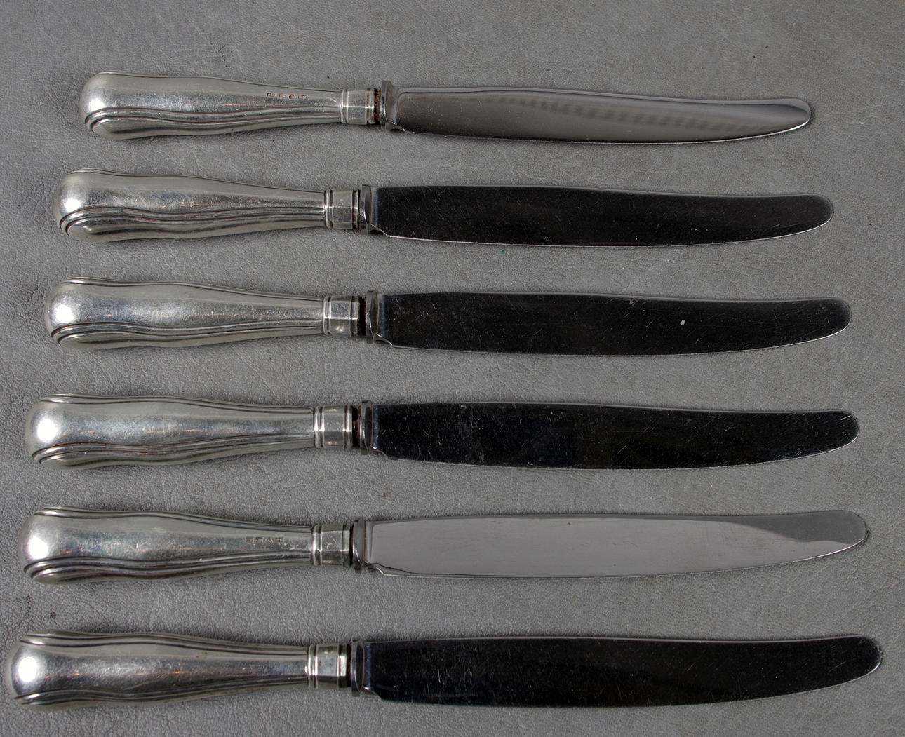 KNIVAR, 6 stycken, silver.