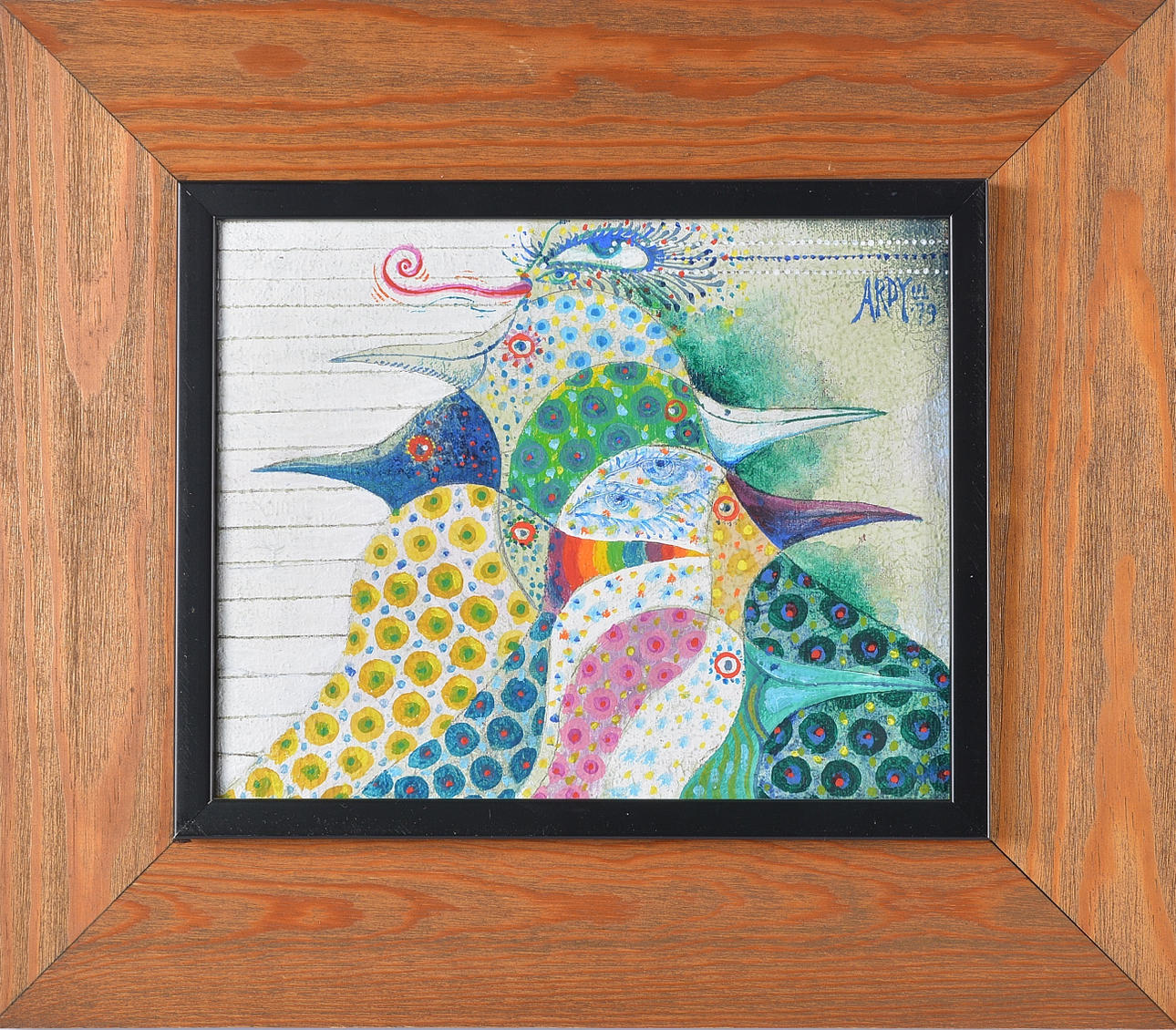 ARDY STRÜWER. Olja på duk.