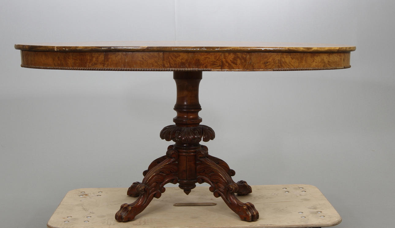 SALONGSBORD, björk, 1800 tal.