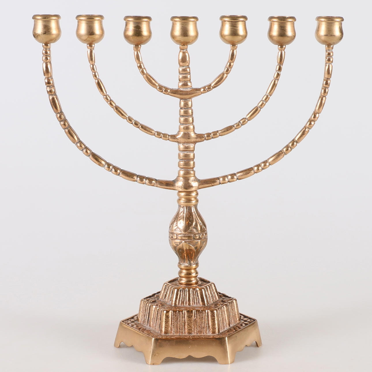 CANDELABER, so-called menorah, ore, Gnosjö Malm.