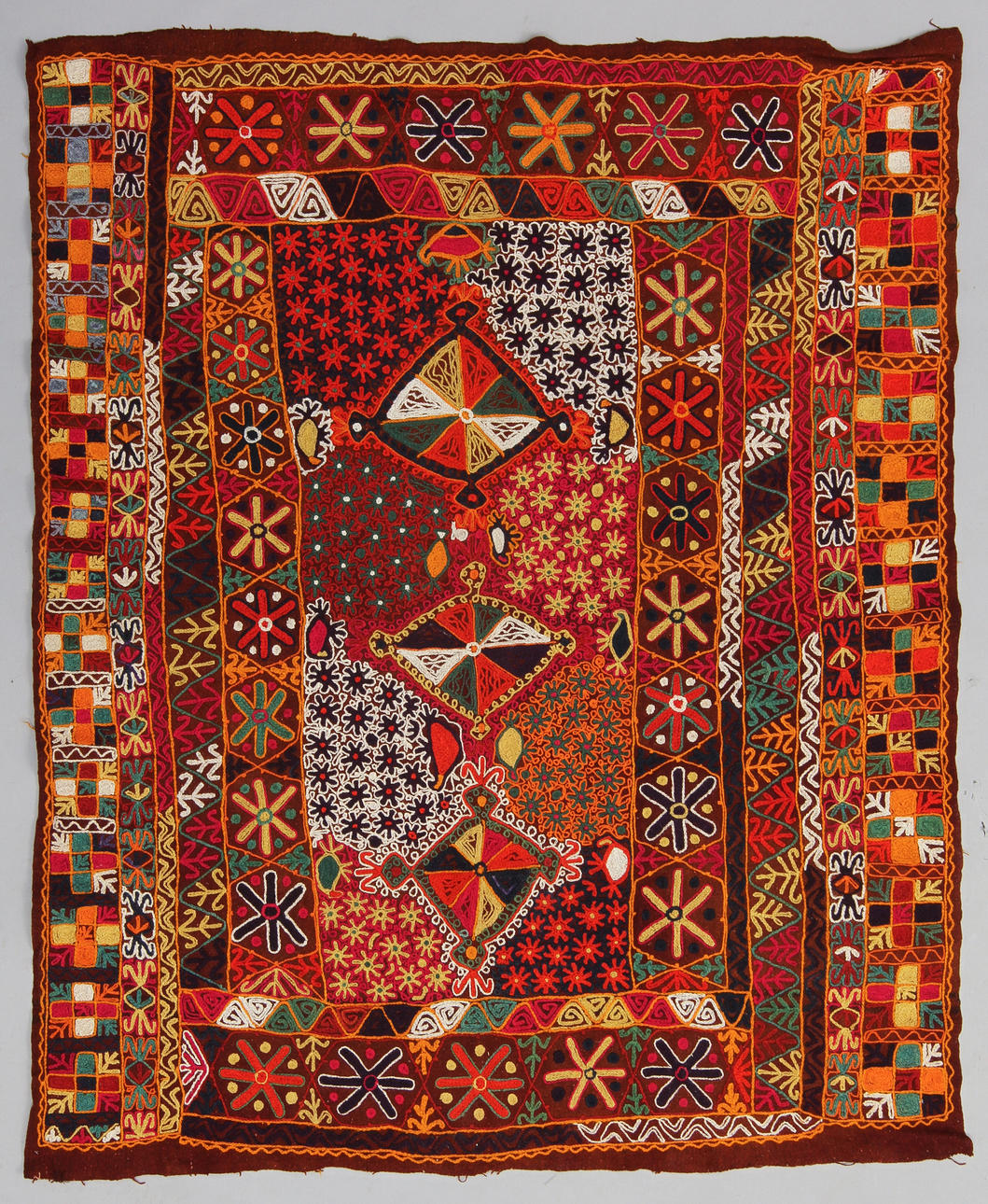 BRODERAD SLÄTVÄVNAD, södra Irak 1900-talets första hälft.