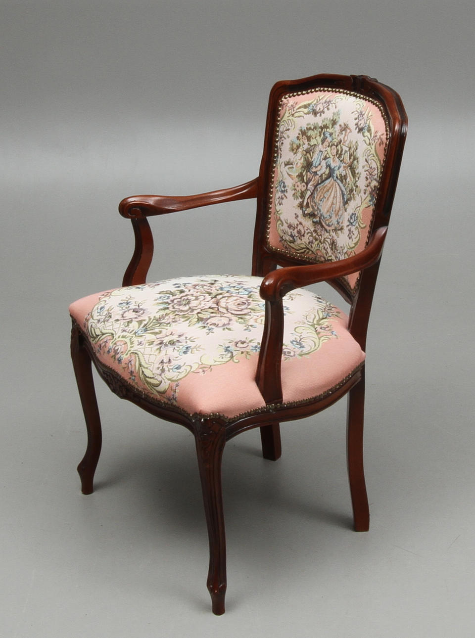 KARMSTOL, rokokostil, 1900-talets slut.