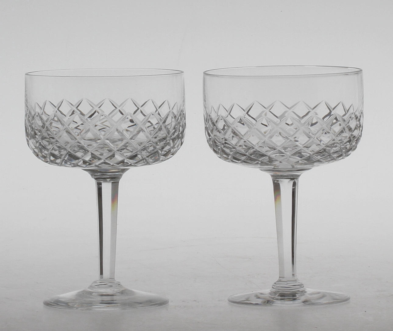 CHAMPAGNESKÅLAR, 14 st, "Elisabeth", Orrefors.