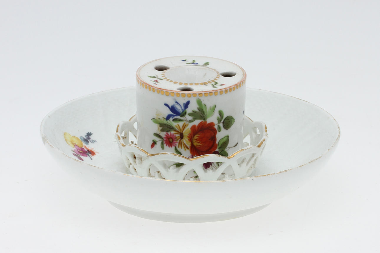 SKRIVSTÄLL, porslin, Königliche Porzellan-Manufuktur, Berlin 1800-tal.