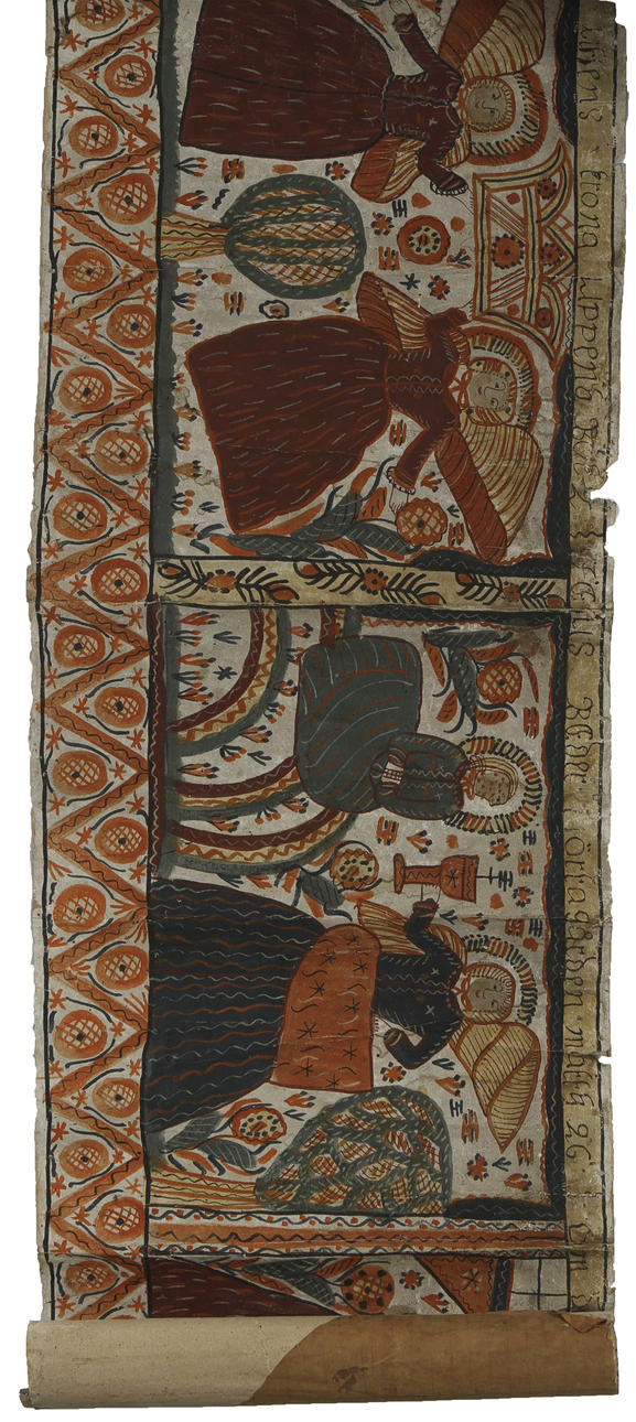 BONADSMÅLNINGAR, 2 st, 1800-tal.