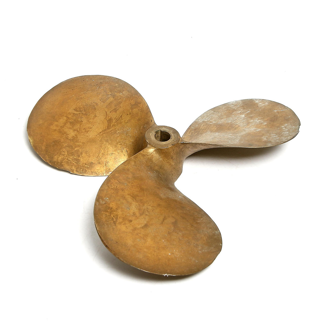PROPELLER, brass, 20th century.