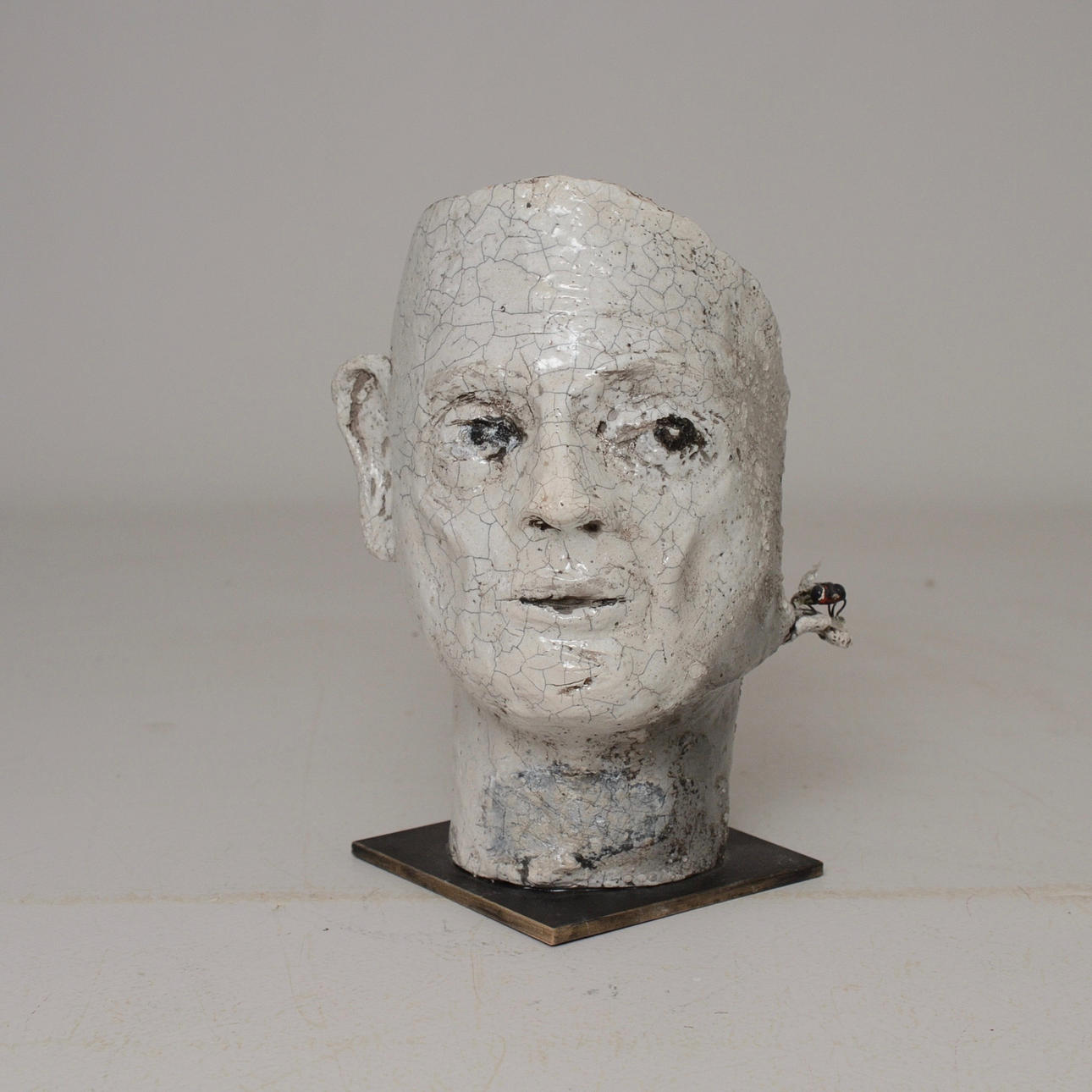 OIDENTIFIERAD KONSTNÄR. Ansikte, mask, keramik.