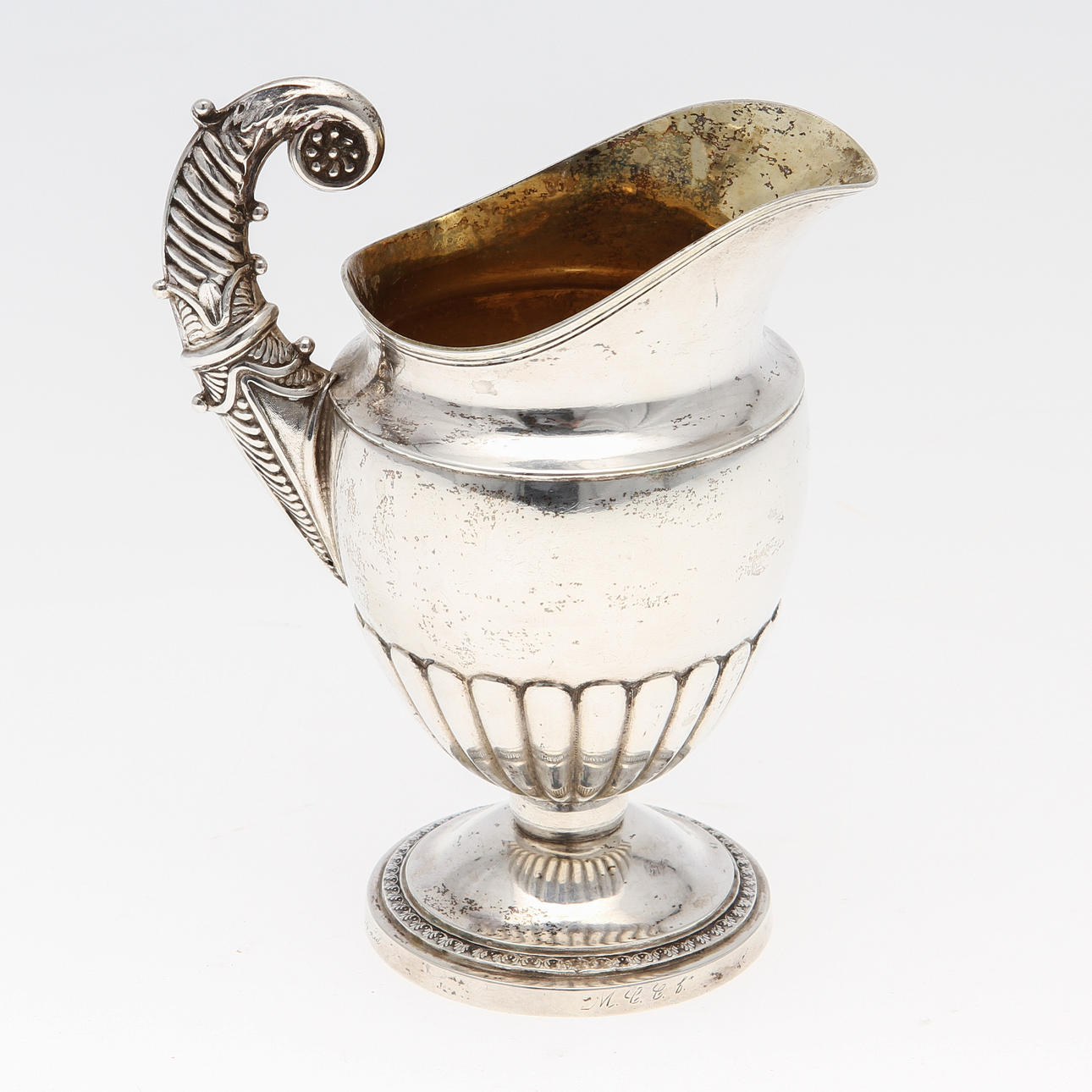 GRÄDDSNIPA, silver, empire, 1827, Sverige.