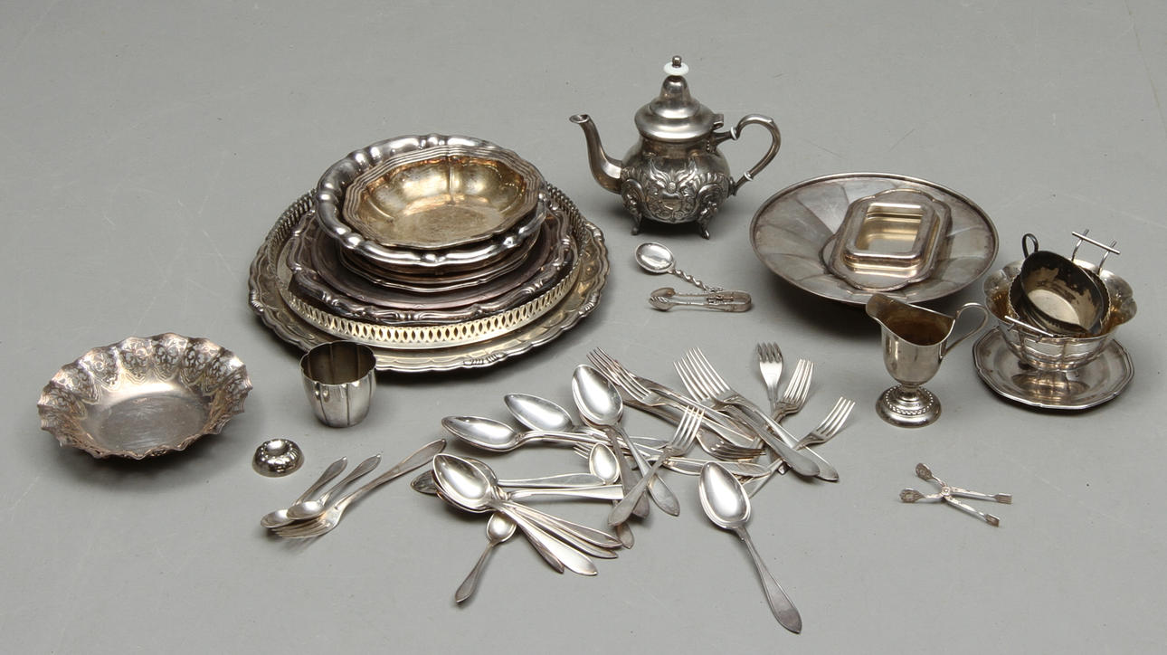 PARTI NYSILVER med mera, 1900-tal.