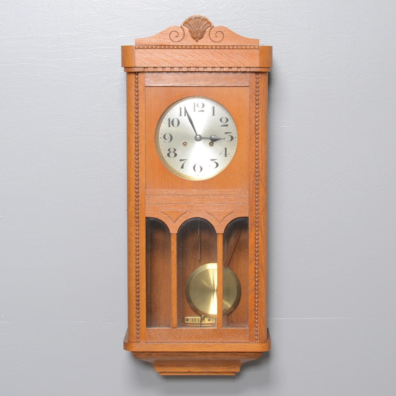 WALL CLOCK, early 20th century.
