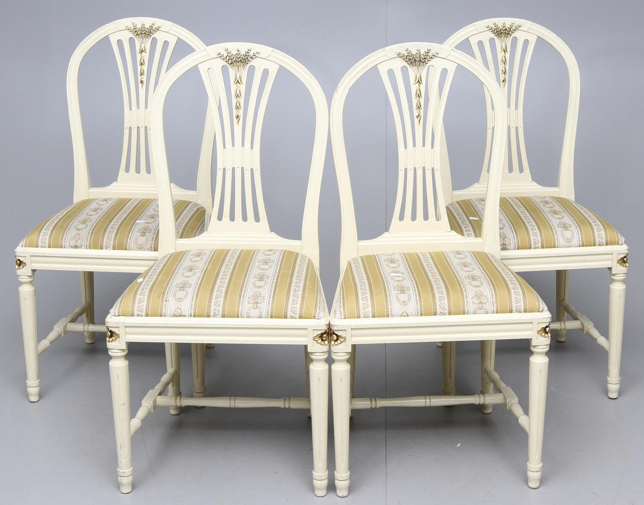 STOLAR, 4 st, Gustaviansk stil.