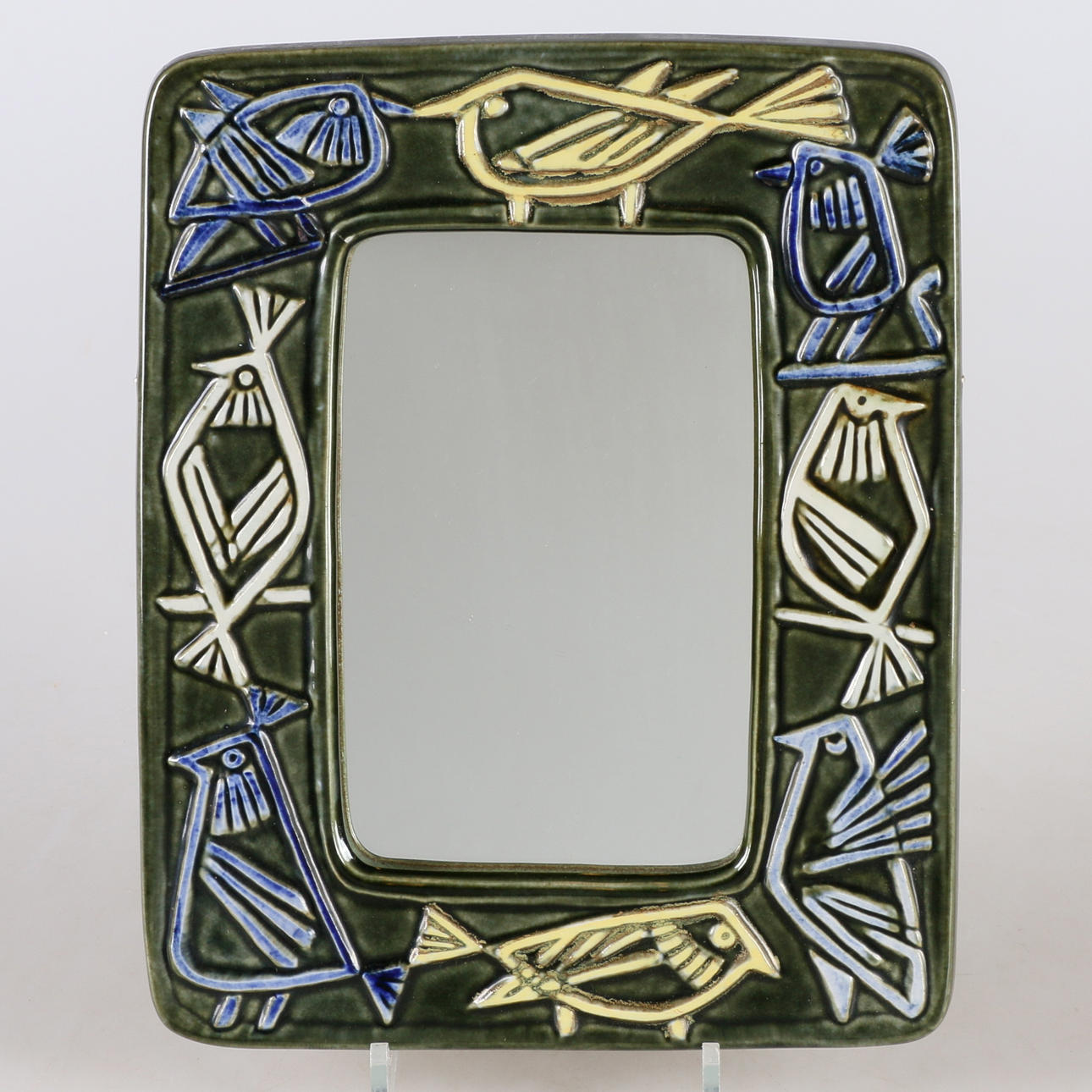 SPEGEL, stengods, Lisa Larson, Gustavsberg.