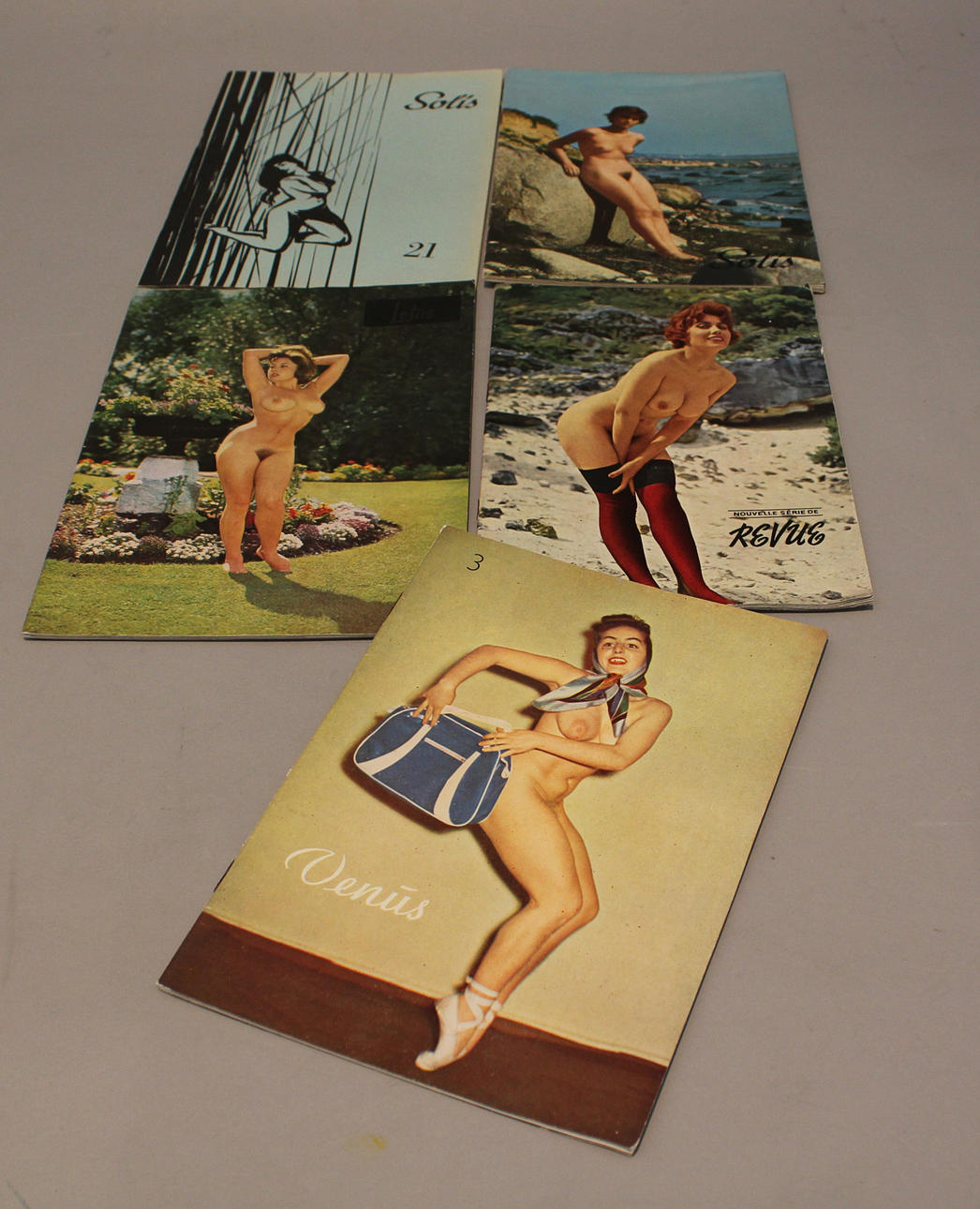 PARTI EROTICA (5). Bl a Solis, Venus, Lotus och Revue, 1950/60-tal.