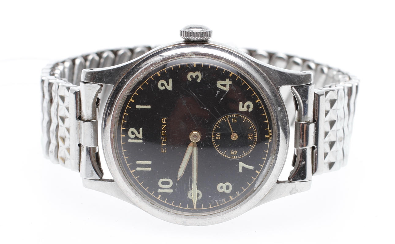 HERRARMBANDSUR, Eterna, svart urtavla.