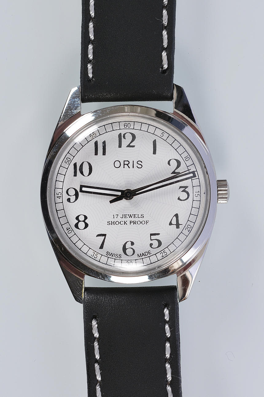 HERRARMBANDSUR, Oris, stål, 1970-tal.