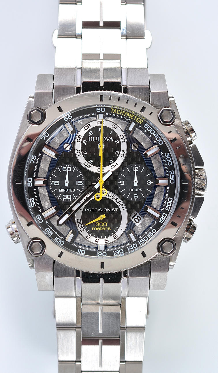 MEN'S BRACELET, Bulova Precisionist.