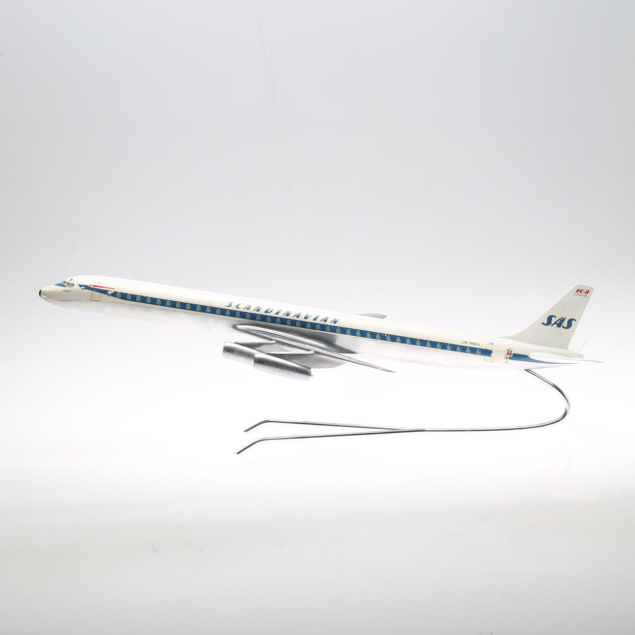 FLUGZEUGMODELL, Metall, Modellfabrik Fermo, Dänemark.