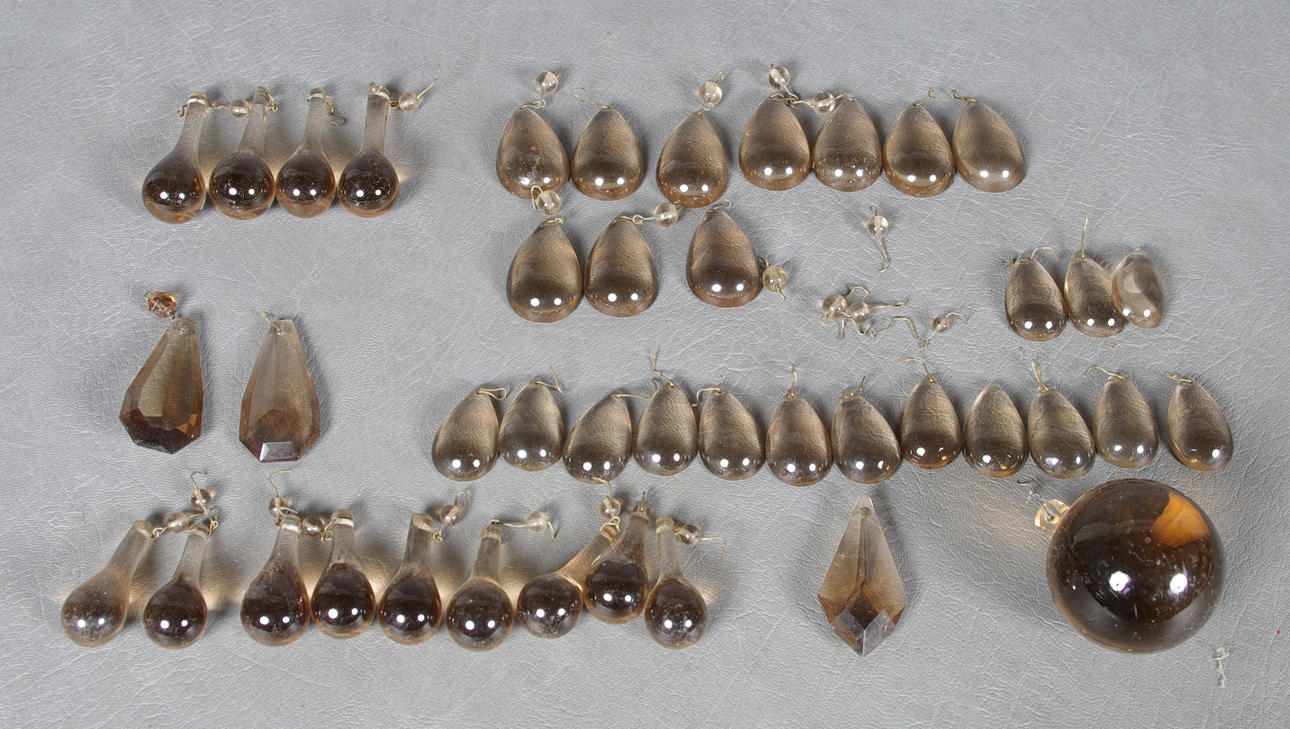 PRISMOR, rökfärgade.