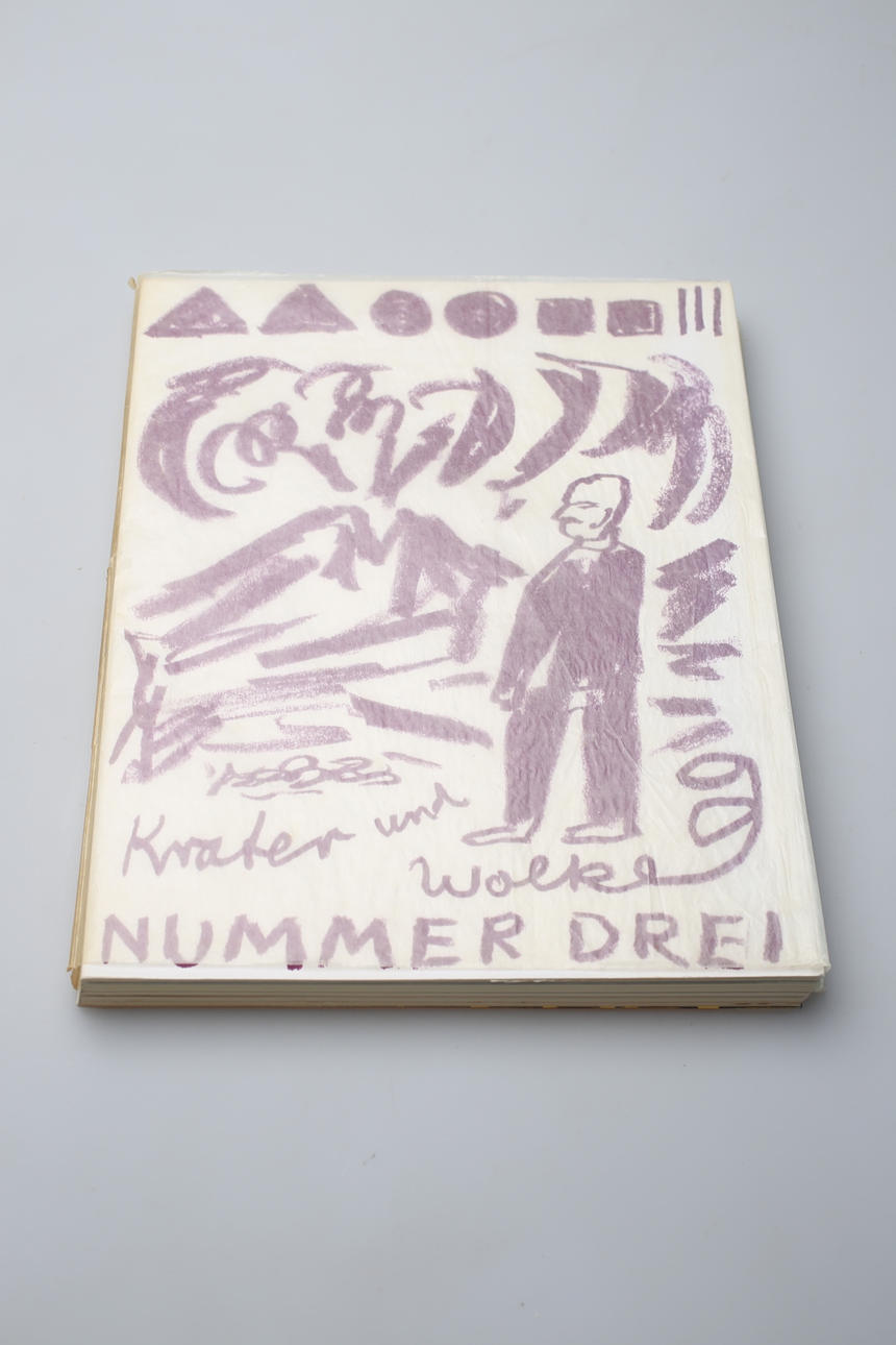 KRATER UND WOLKE Nr. 3: Michael Werner, Köln.