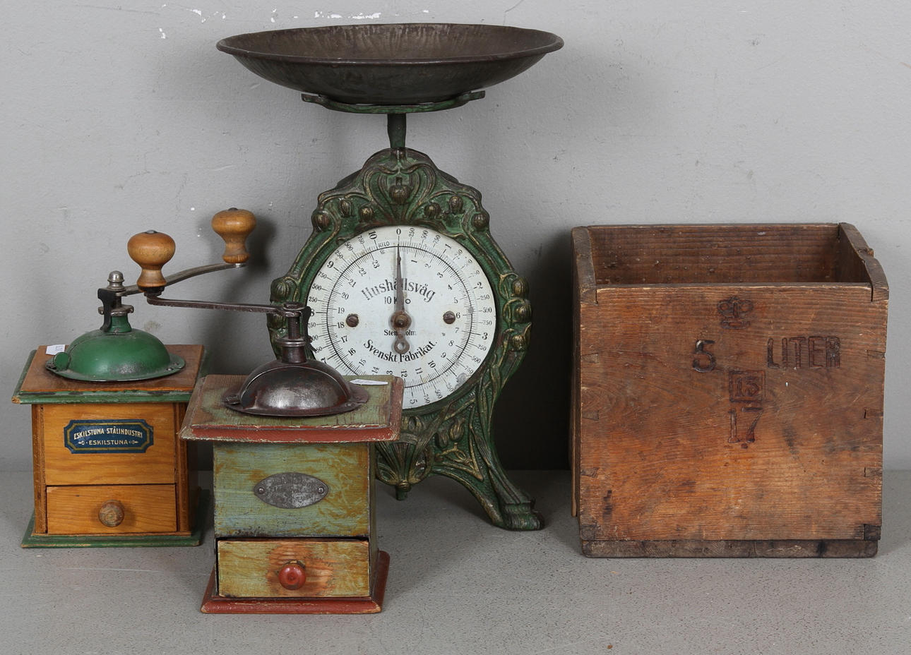 PARTI, 4 delar, 1800/1900-tal.