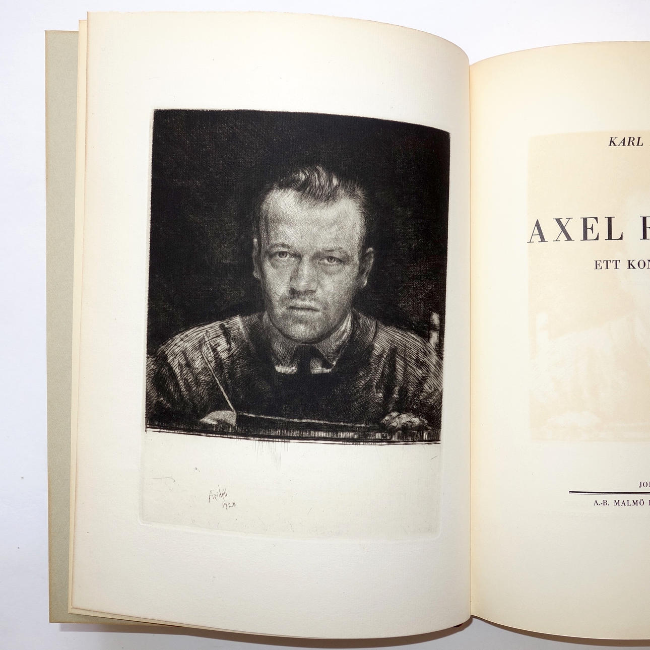 KARL ASPLUND & AXEL FRIDELL. Bibliophile edition.