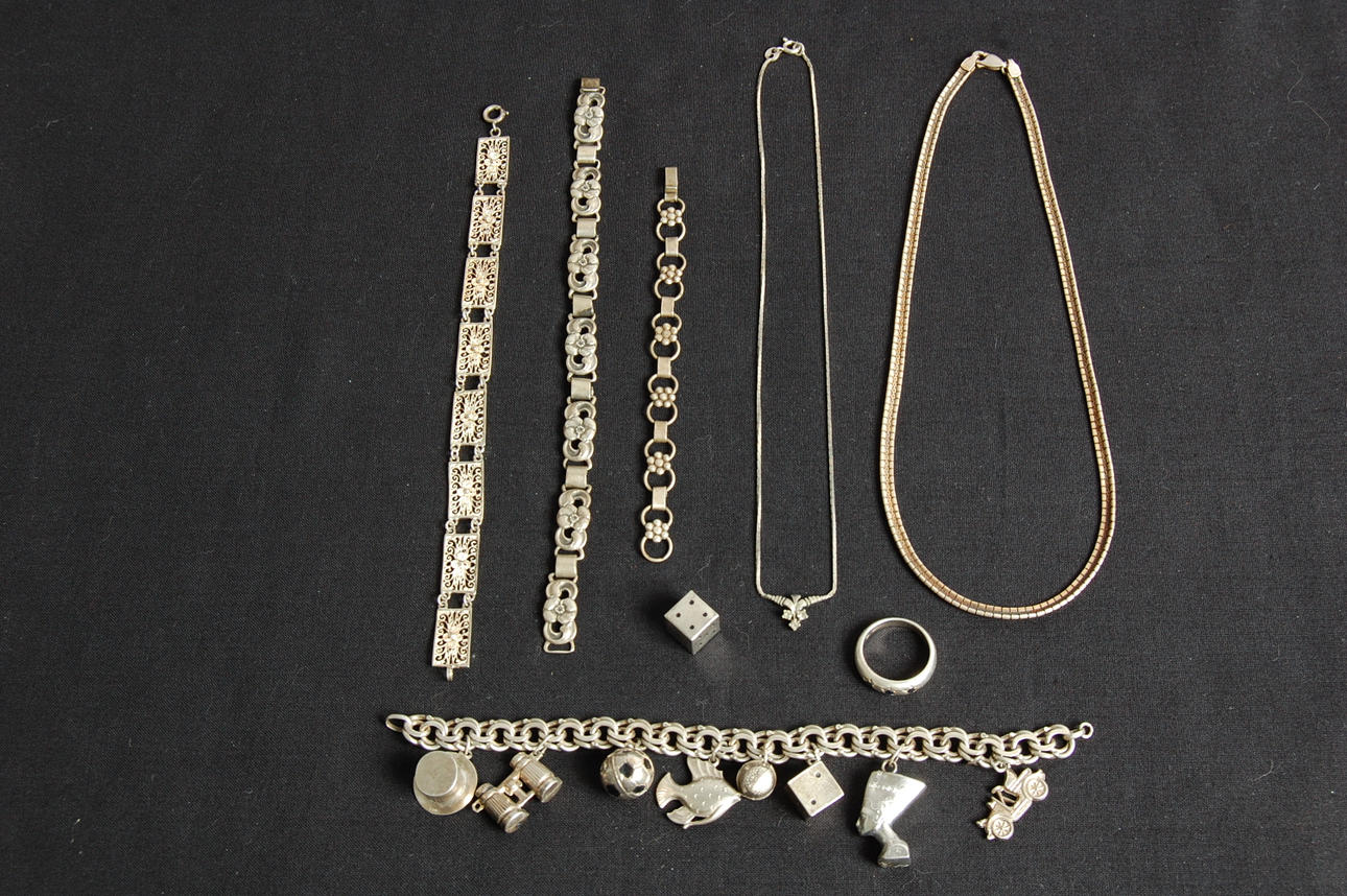 SMYCKE, 7 delar, silver.