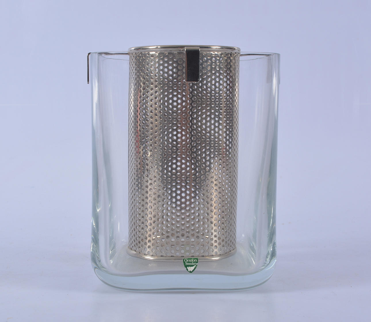 ISHINK, glas/metall, Orrefors.